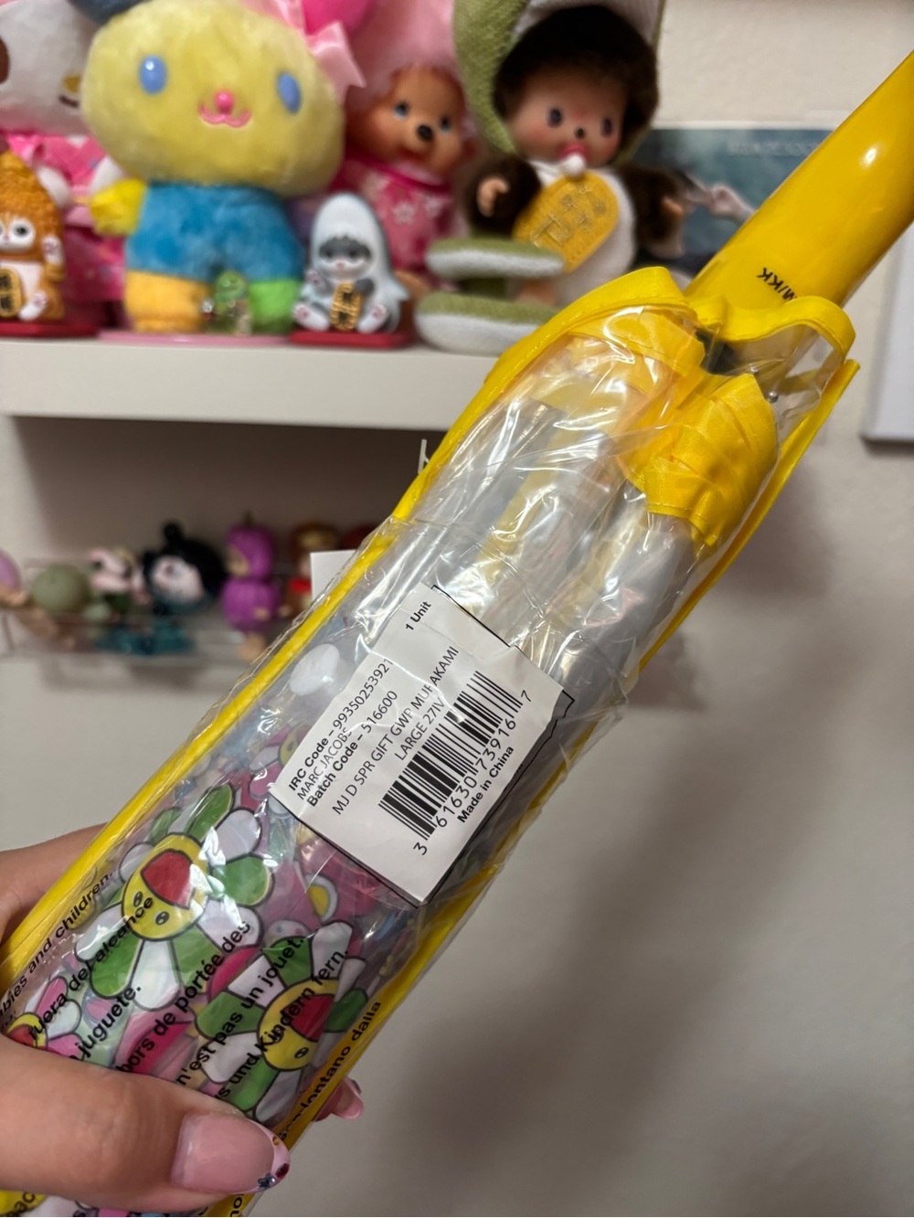 Marc Jacobs Murakami Umbrella Yellow New - Picture 5 of 5